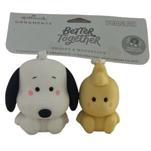 Hallmark Better Together Snoopy & Woodstock Ornaments